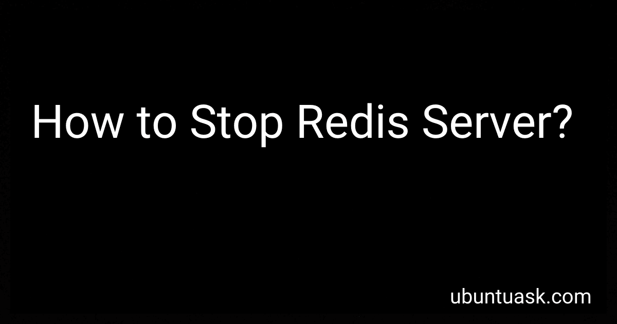 How to Stop Redis Server? image