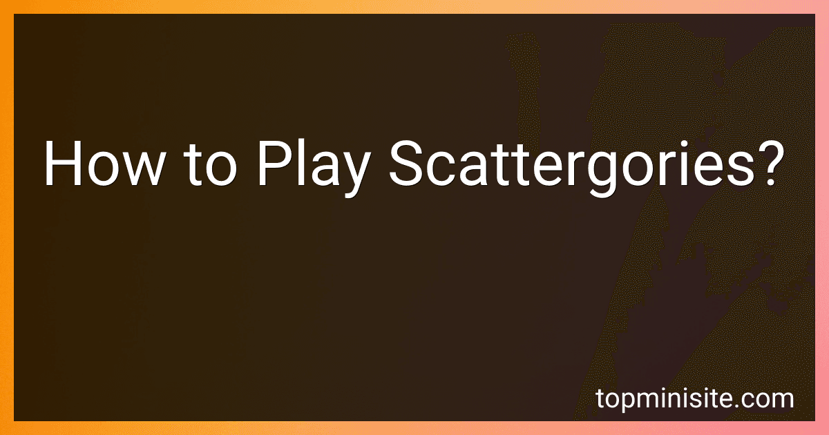 How to Play Scattergories? image