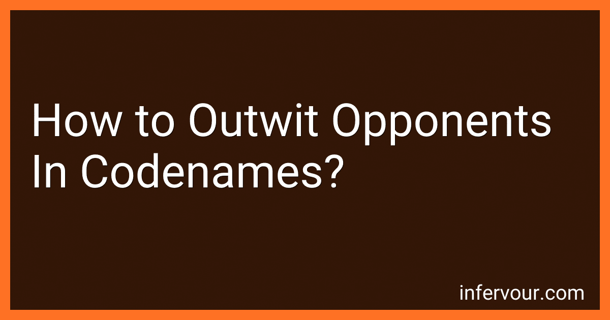 How to Outwit Opponents In Codenames? image