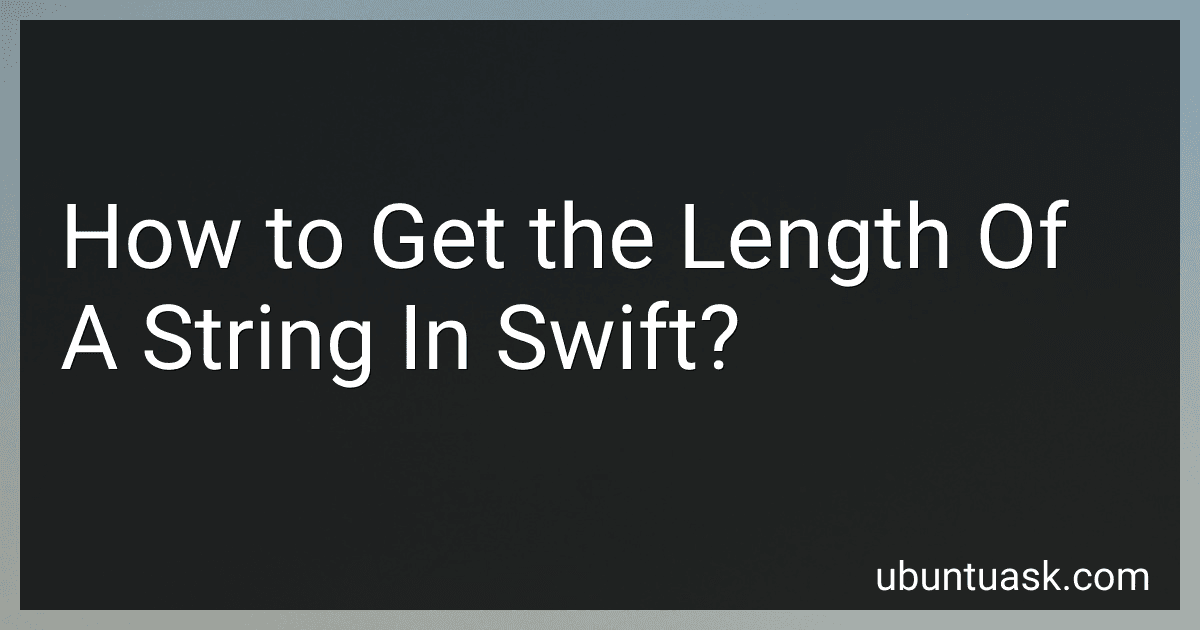 How to Get the Length Of A String In Swift? image