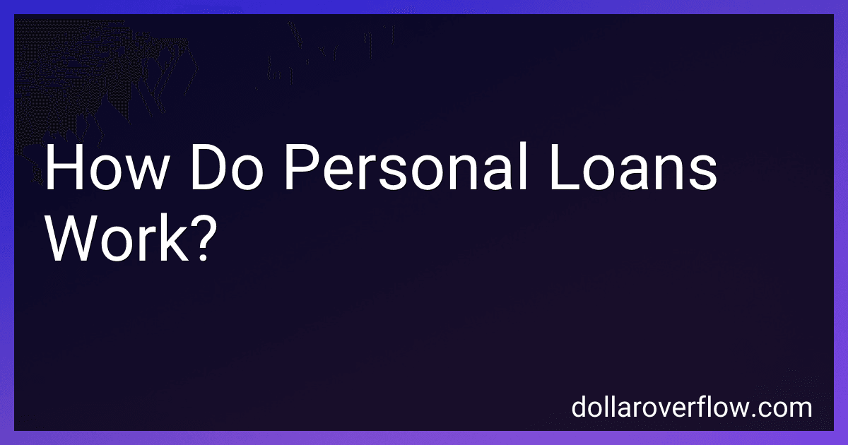How Do Personal Loans Work? image