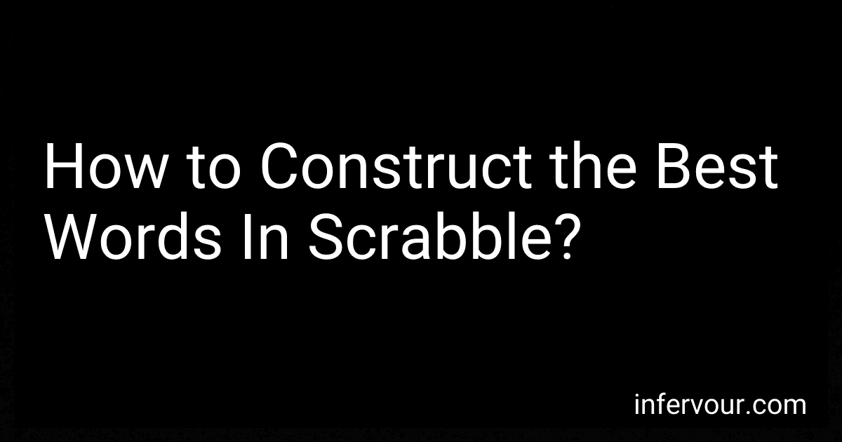 How to Construct the Best Words In Scrabble? image