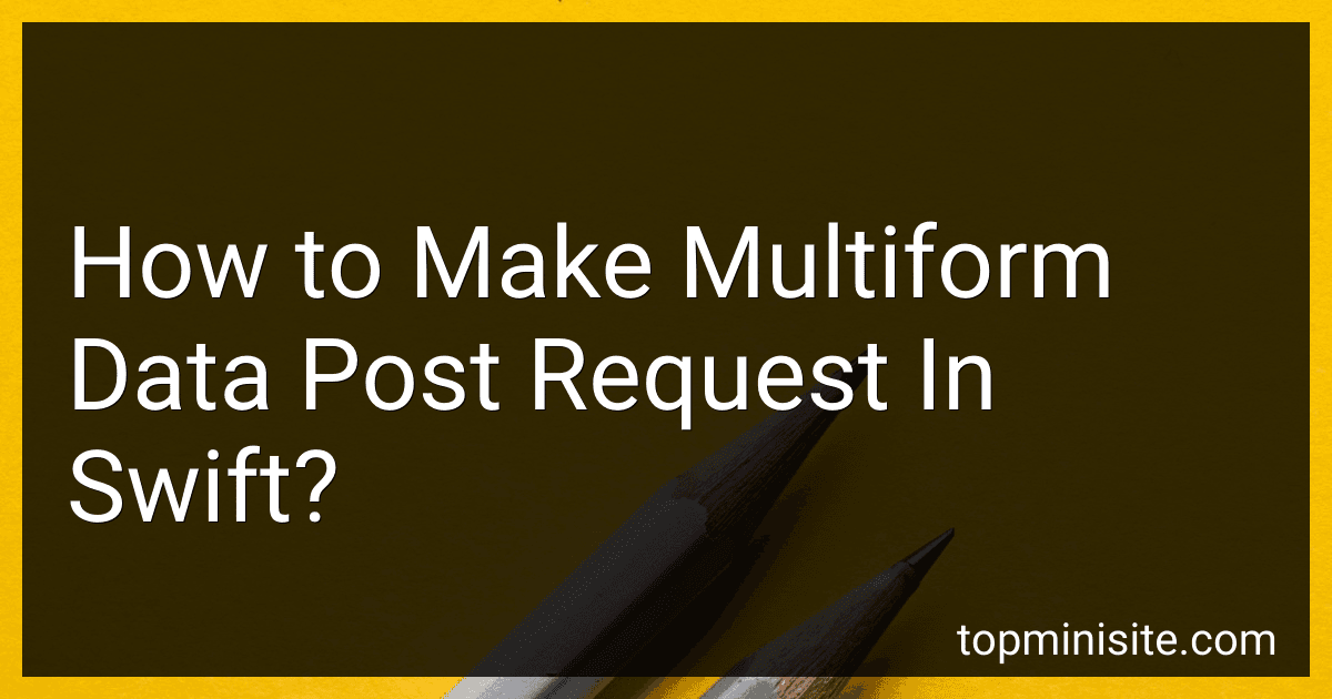 How to Make Multiform Data Post Request In Swift? image