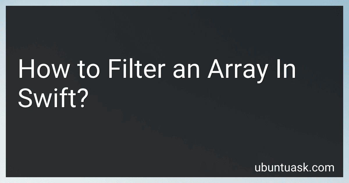 How to Filter an Array In Swift? image