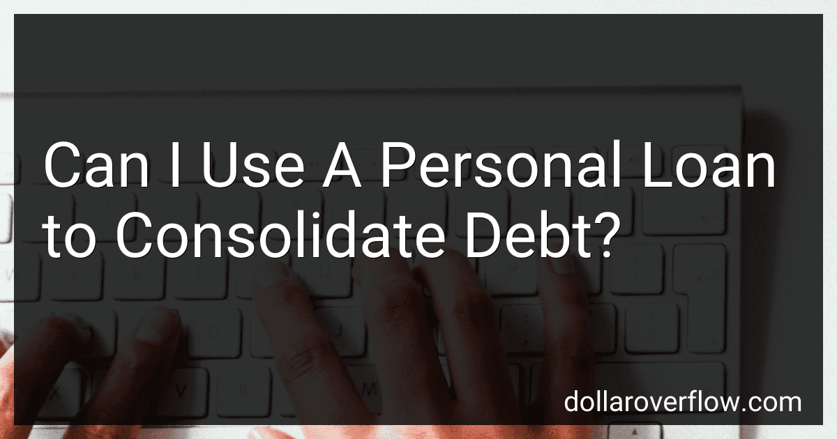 Can I Use A Personal Loan to Consolidate Debt? image