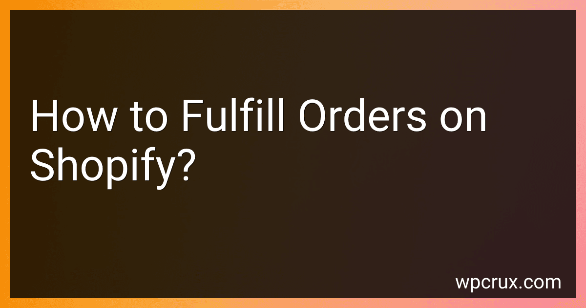 How to Fulfill Orders on Shopify? image