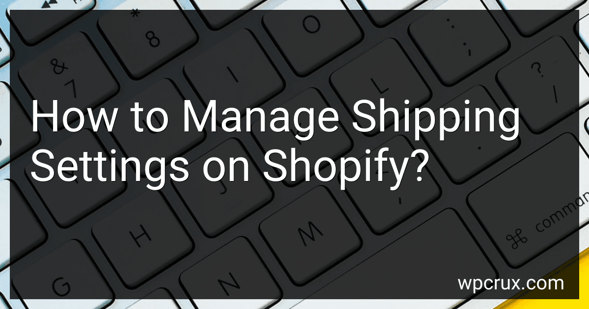 How to Manage Shipping Settings on Shopify? preview