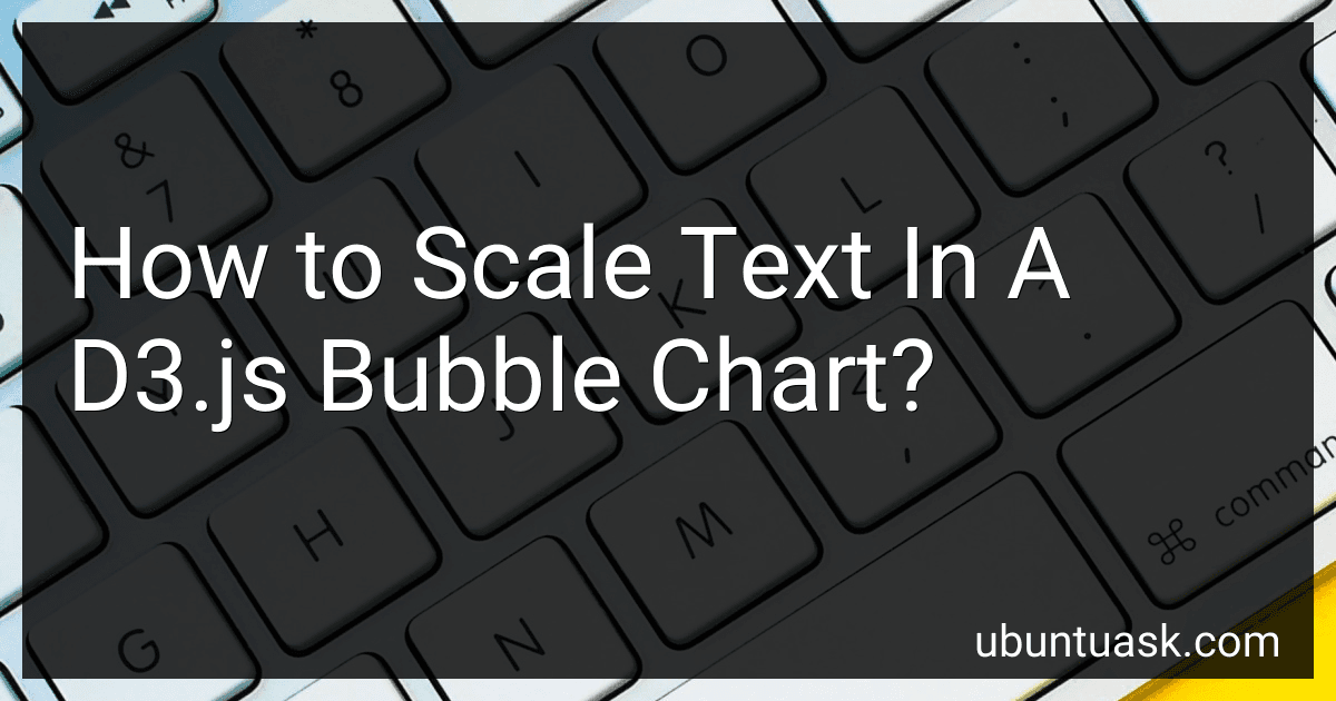 How to Scale Text In A D3.js Bubble Chart? image