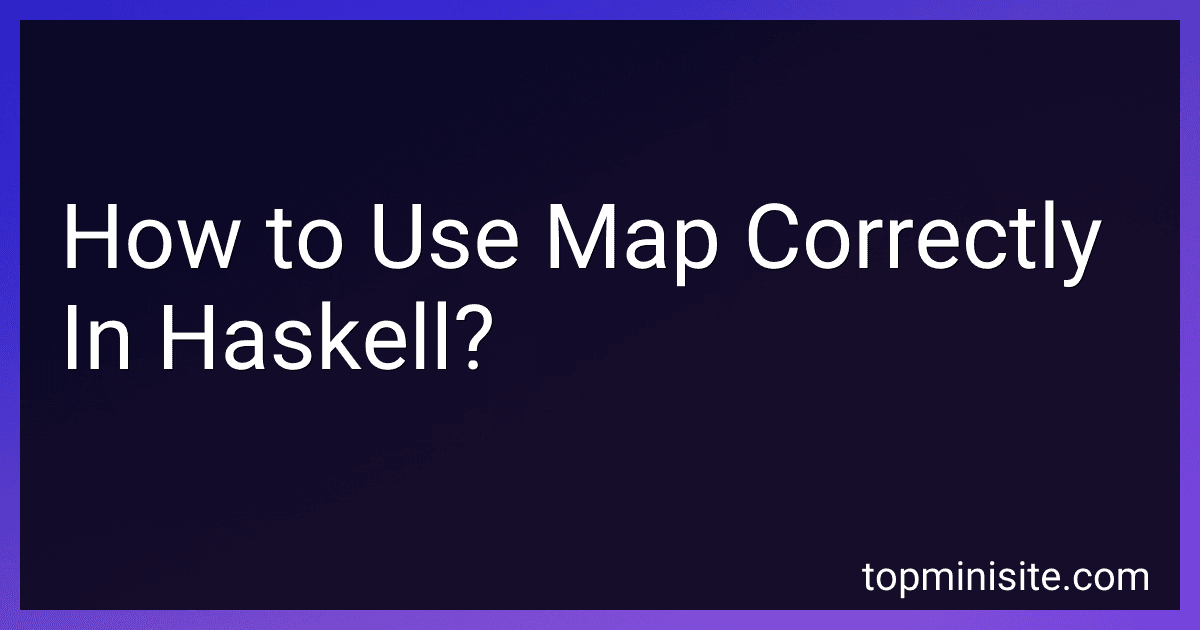 How to Use Map Correctly In Haskell? image
