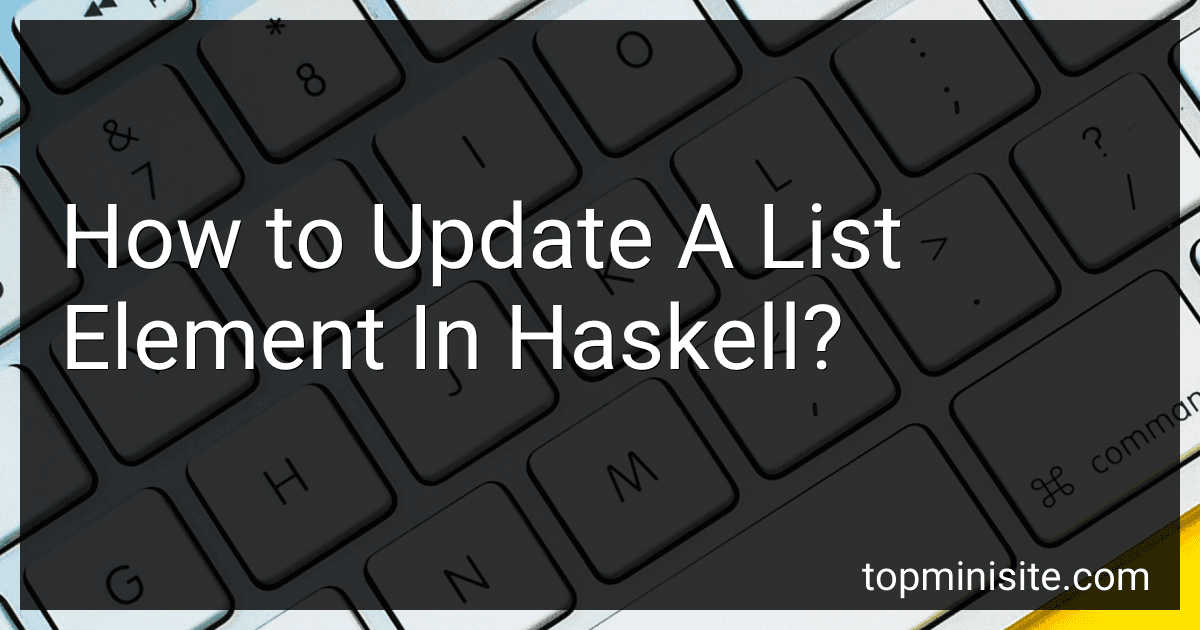 How to Update A List Element In Haskell? image