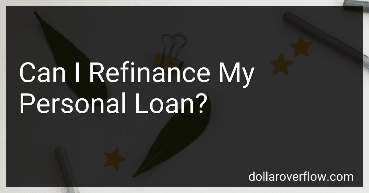 Can I Refinance My Personal Loan? image