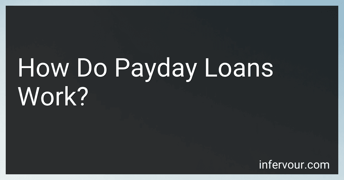 How Do Payday Loans Work? image