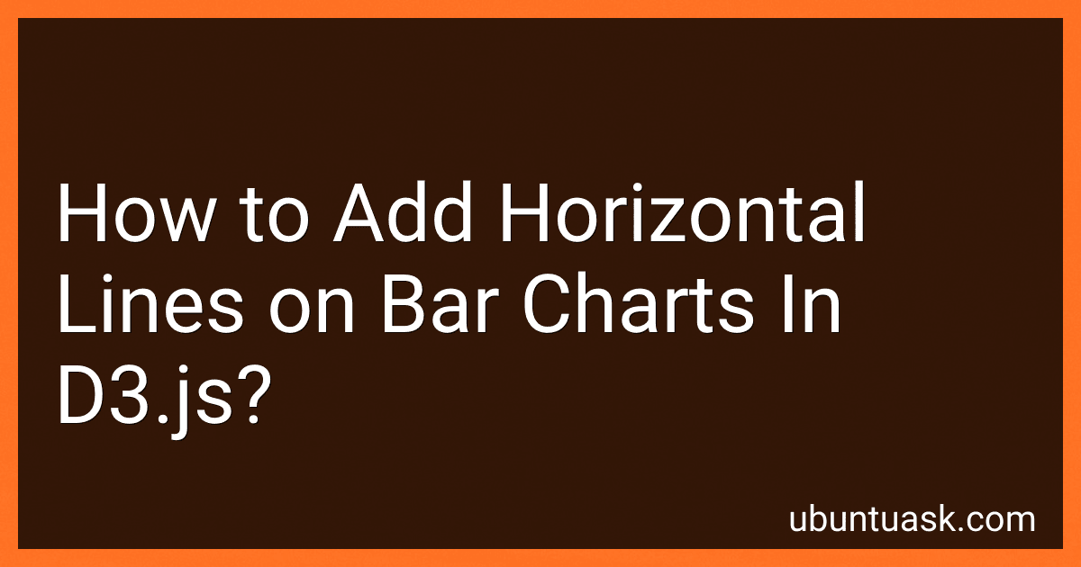 How to Add Horizontal Lines on Bar Charts In D3.js? image