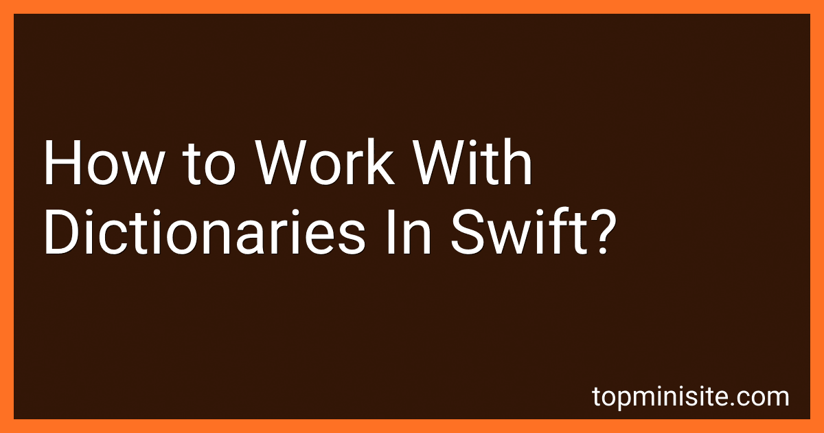 How to Work With Dictionaries In Swift? image