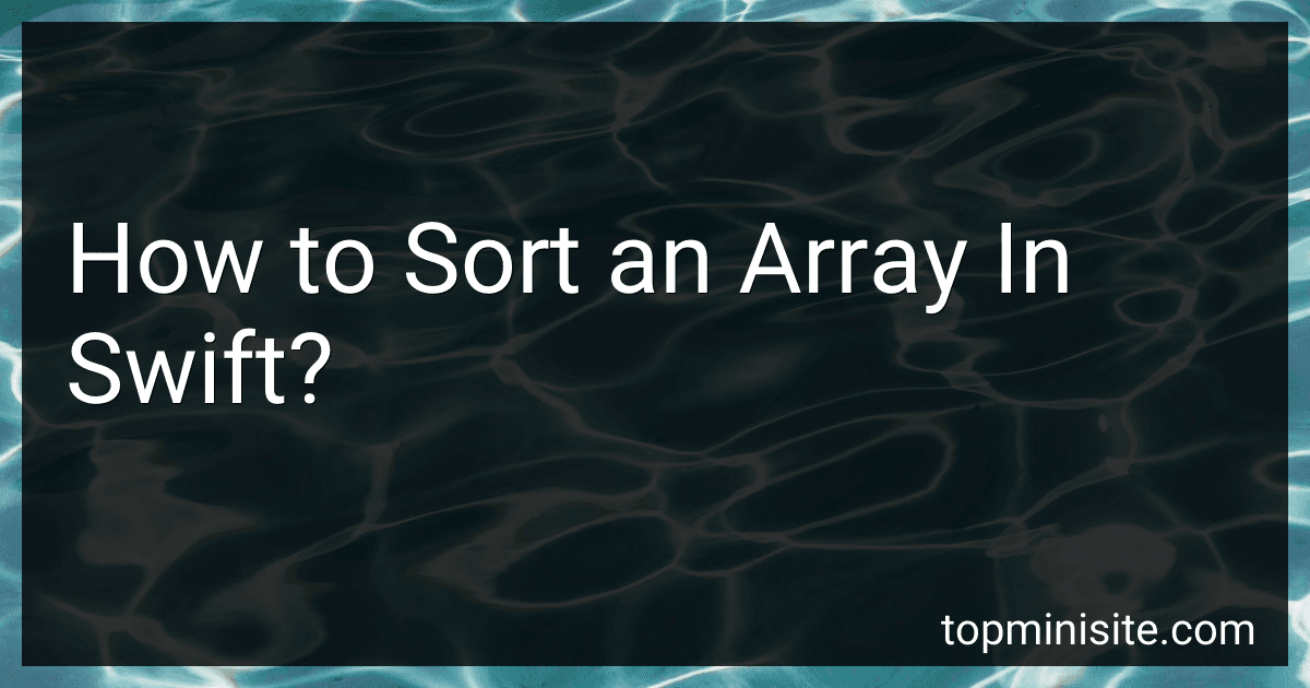 How to Sort an Array In Swift? image