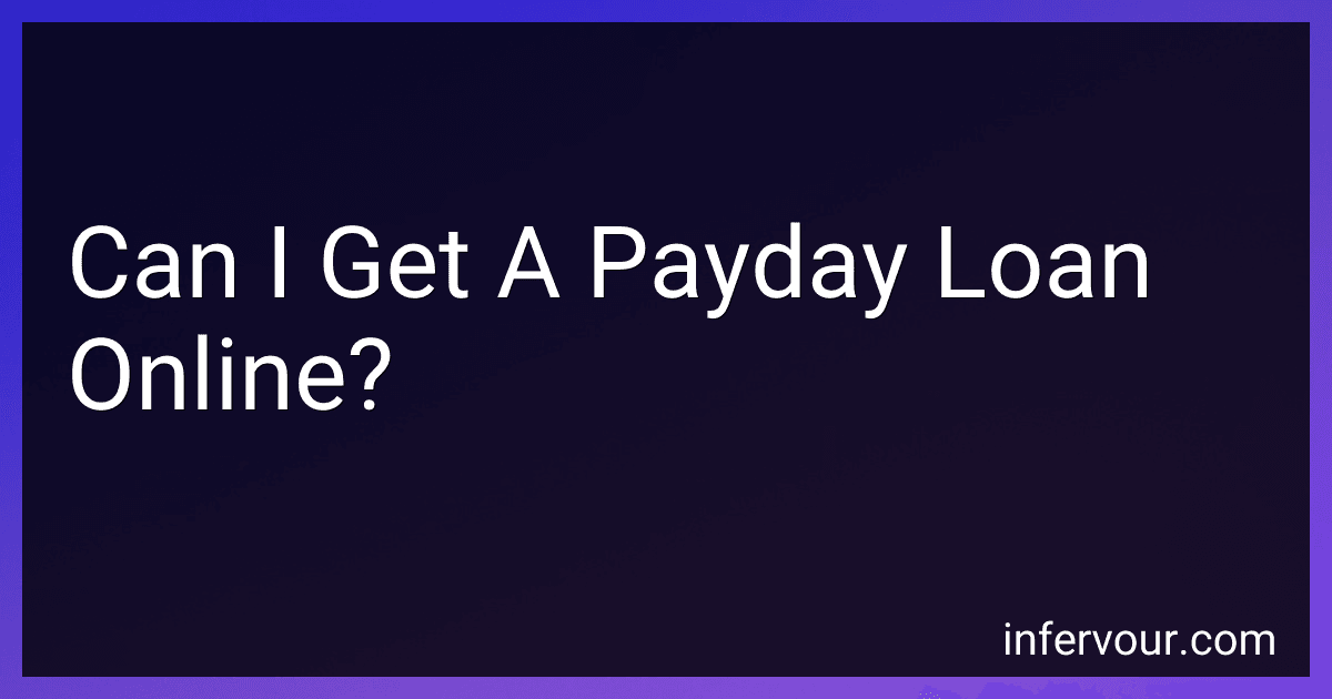 Can I Get A Payday Loan Online? image