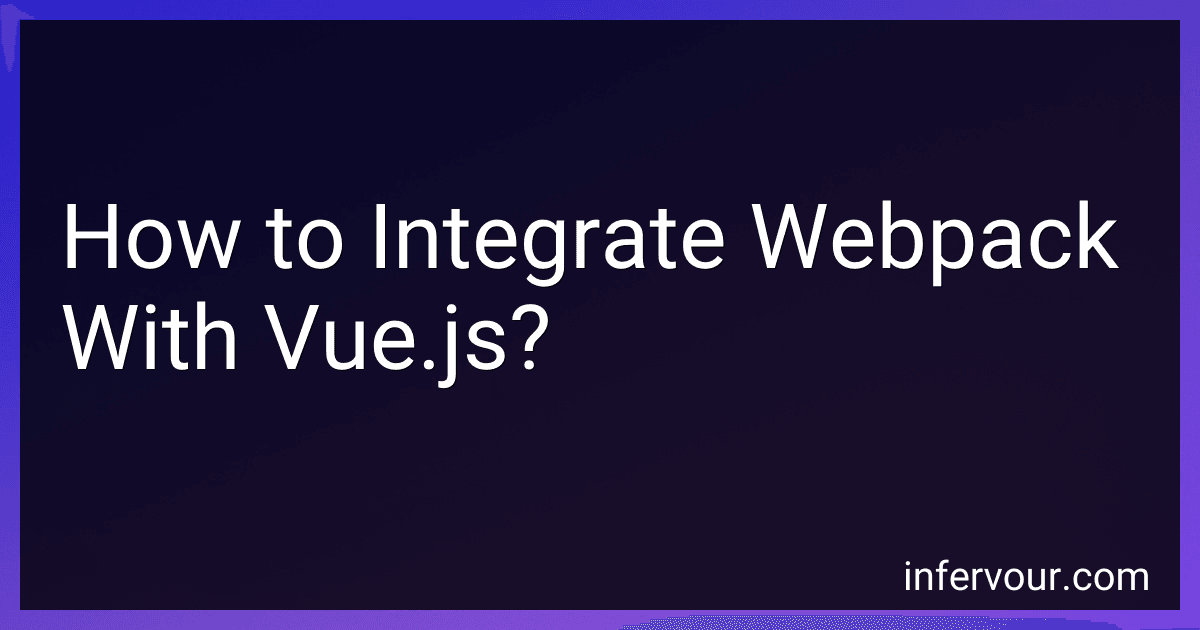 How to Integrate Webpack With Vue.js? image