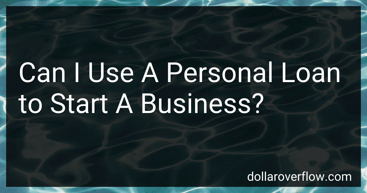 Can I Use A Personal Loan to Start A Business? image