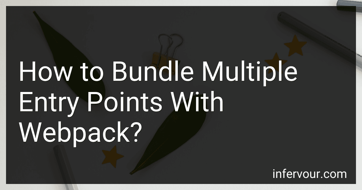 How to Bundle Multiple Entry Points With Webpack? image