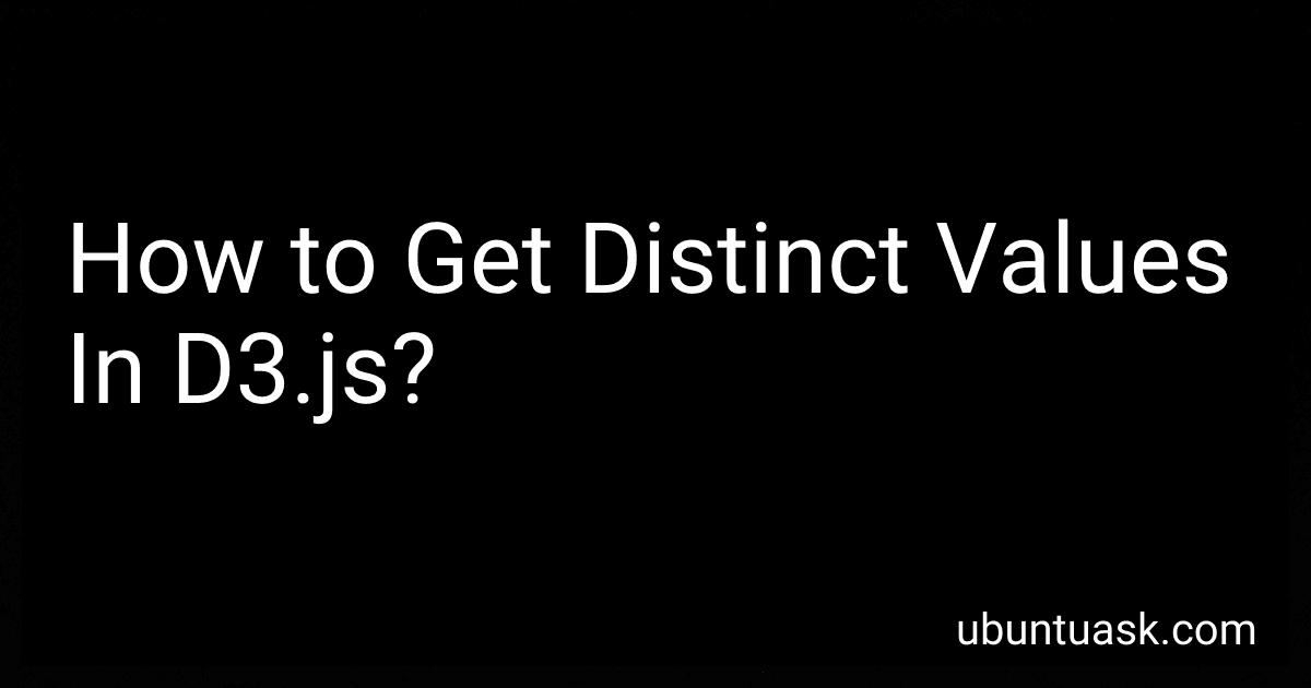 How to Get Distinct Values In D3.js? image