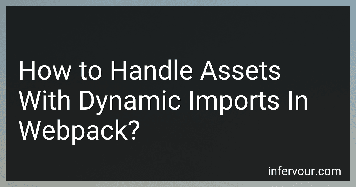 How to Handle Assets With Dynamic Imports In Webpack? image