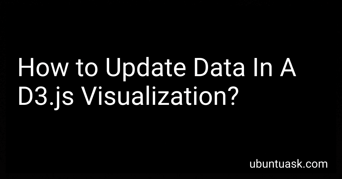 How to Update Data In A D3.js Visualization? image