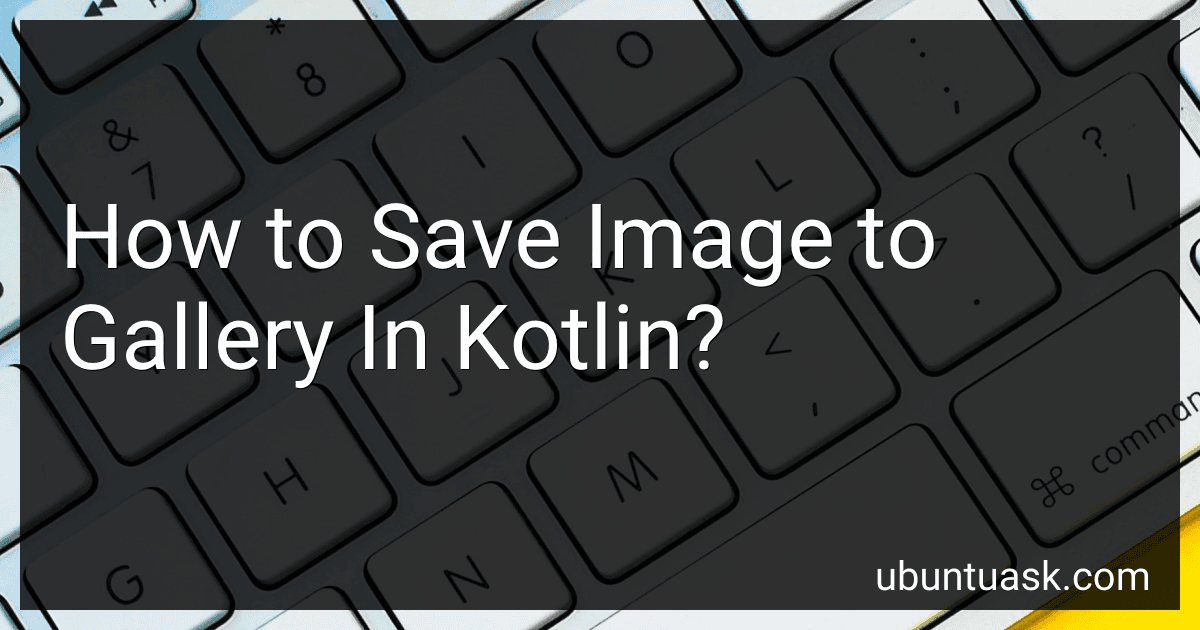 How to Save Image to Gallery In Kotlin? image