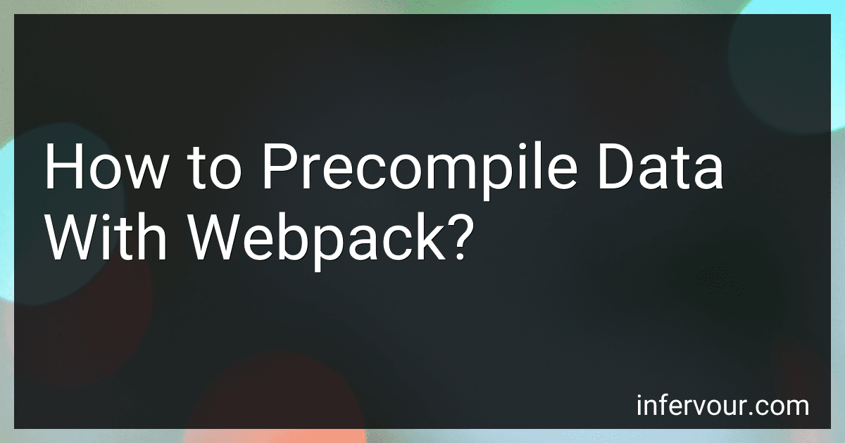 How to Precompile Data With Webpack? image