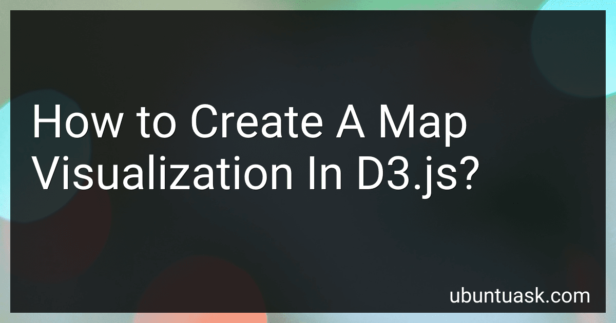How to Create A Map Visualization In D3.js? image