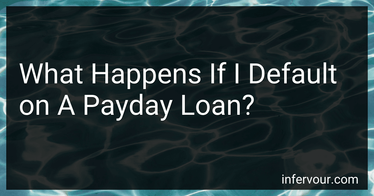 What Happens If I Default on A Payday Loan? image
