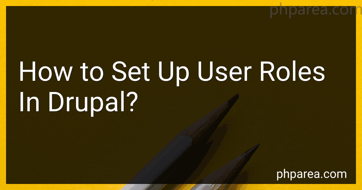 How to Set Up User Roles In Drupal? image