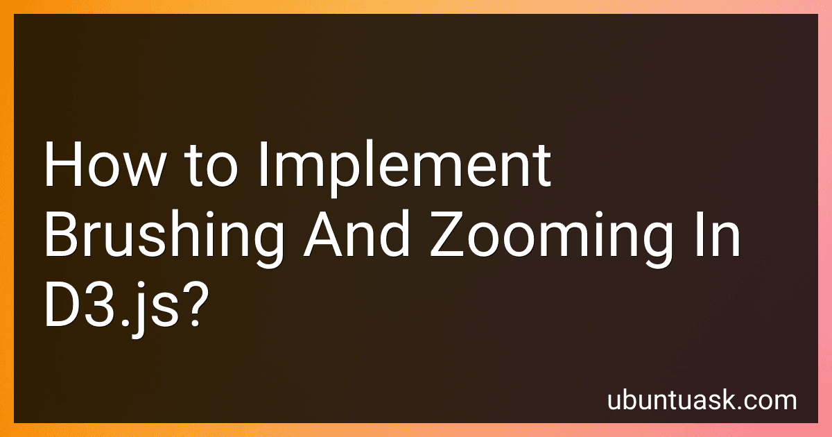 How to Implement Brushing And Zooming In D3.js? image