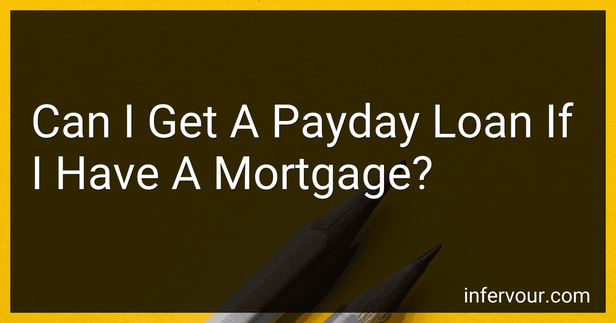 Can I Get A Payday Loan If I Have A Mortgage? image