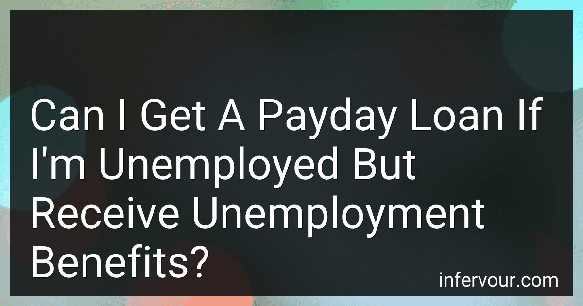 Can I Get A Payday Loan If I'm Unemployed But Receive Unemployment Benefits? preview