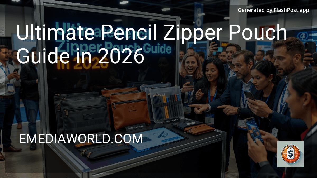 Ultimate Pencil Zipper Pouch Guide in 2026 image