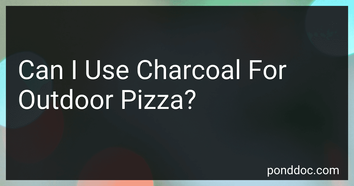 Can I Use Charcoal For Outdoor Pizza? image