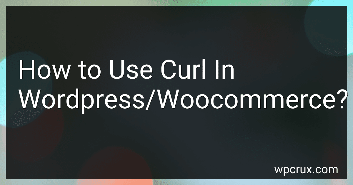 How to Use Curl In Wordpress/Woocommerce? image