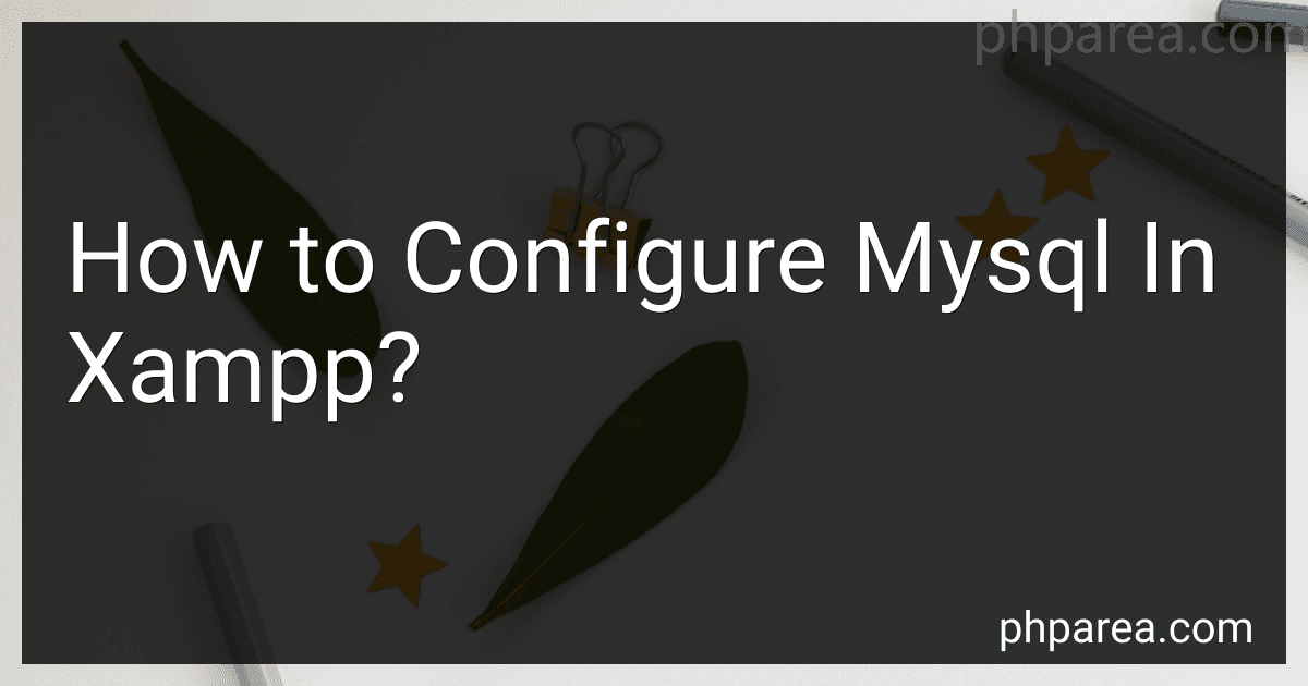 How to Configure Mysql In Xampp? image
