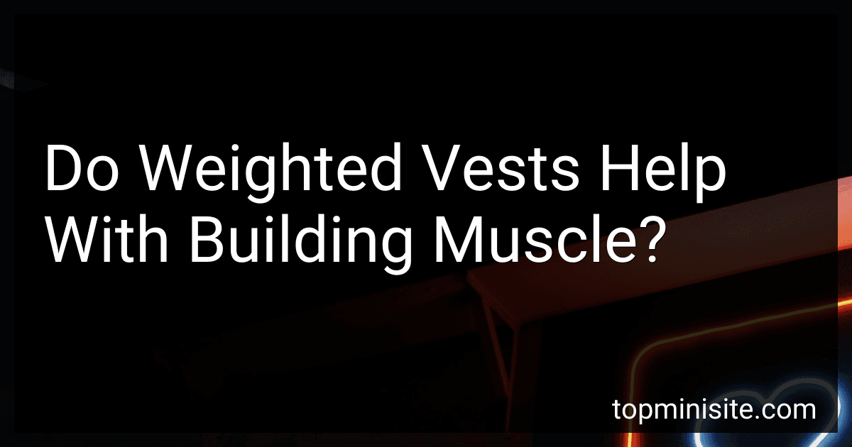 Do Weighted Vests Help With Building Muscle? image