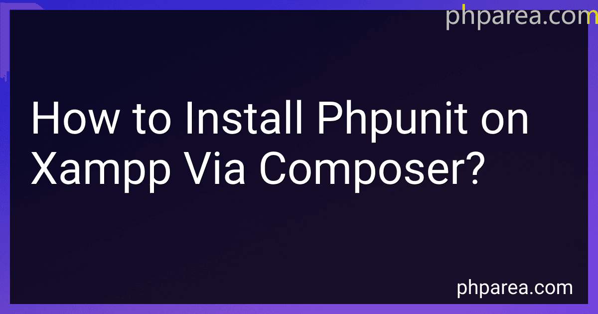 How to Install Phpunit on Xampp Via Composer? preview