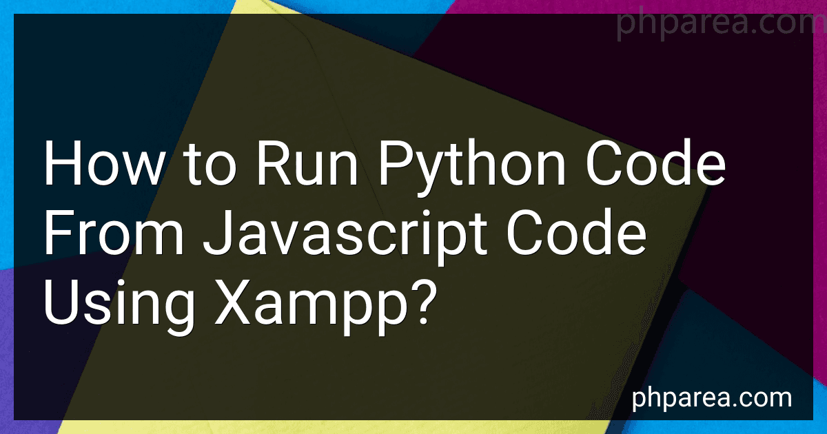 How to Run Python Code From Javascript Code Using Xampp? image