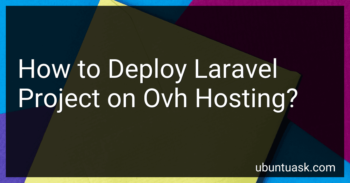 How to Deploy Laravel Project on Ovh Hosting? image