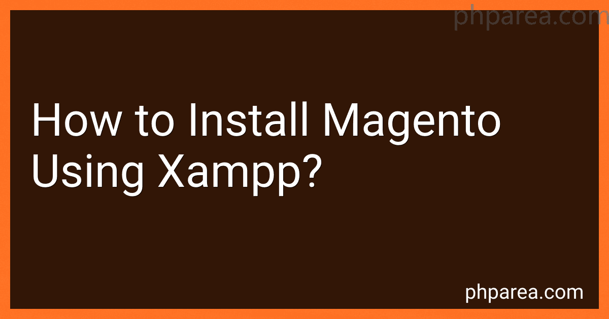How to Install Magento Using Xampp? image