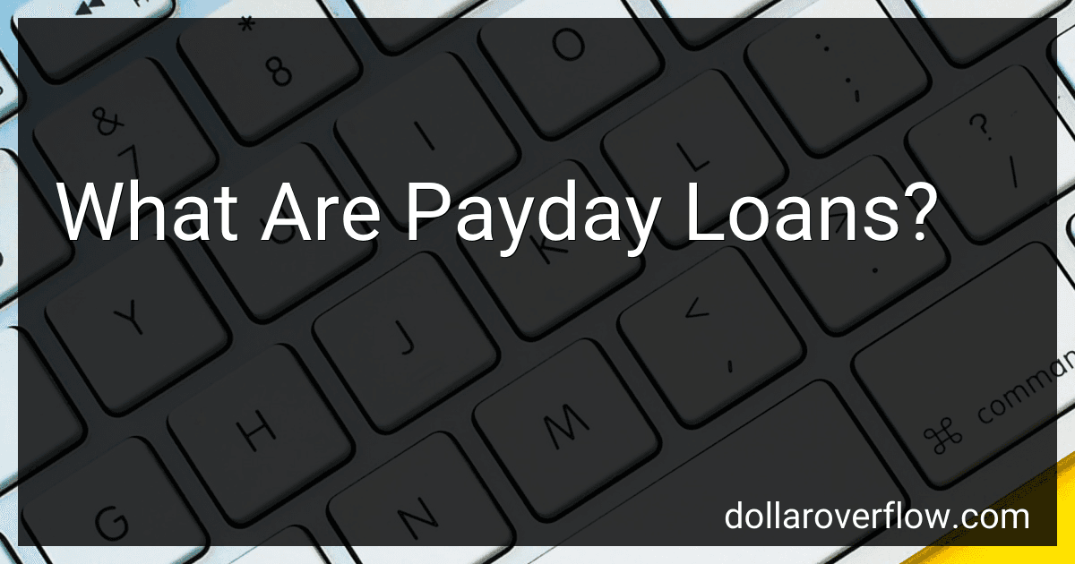 What Are Payday Loans? image