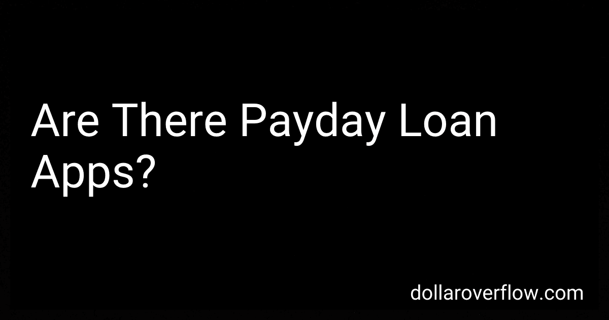 Are There Payday Loan Apps? image