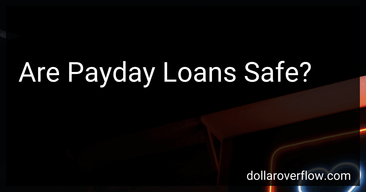 Are Payday Loans Safe? image