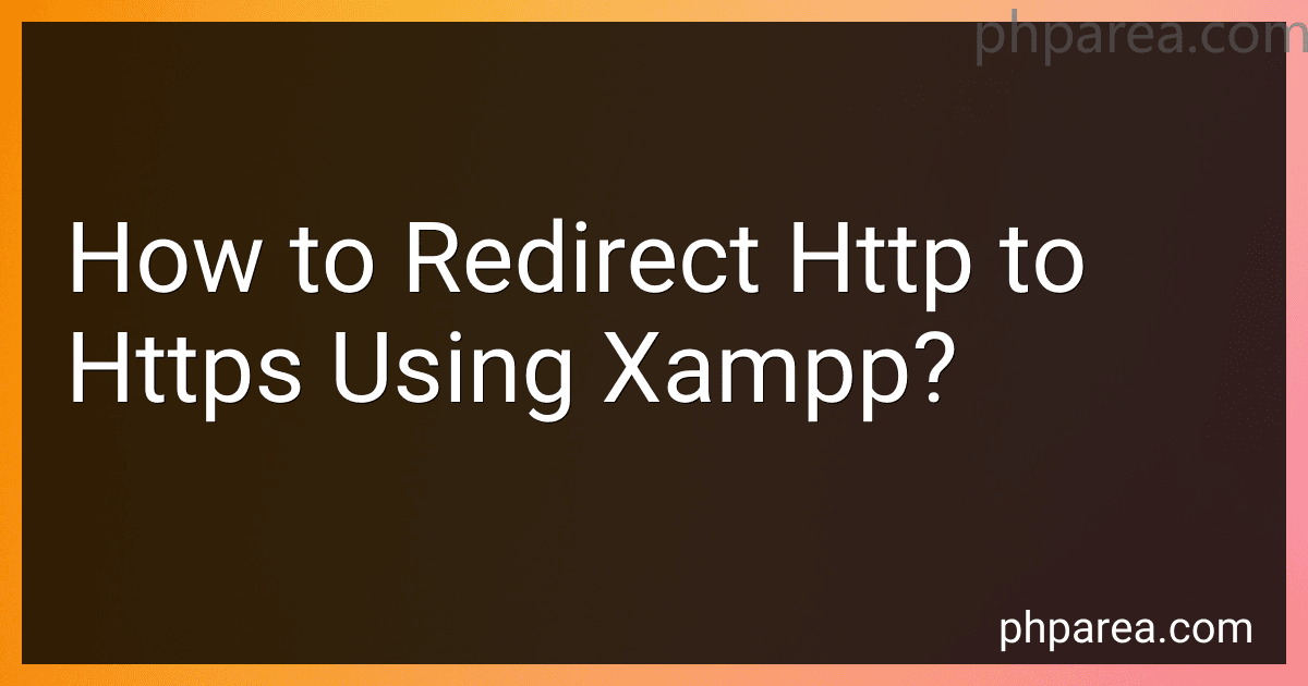 How to Redirect Http to Https Using Xampp? image