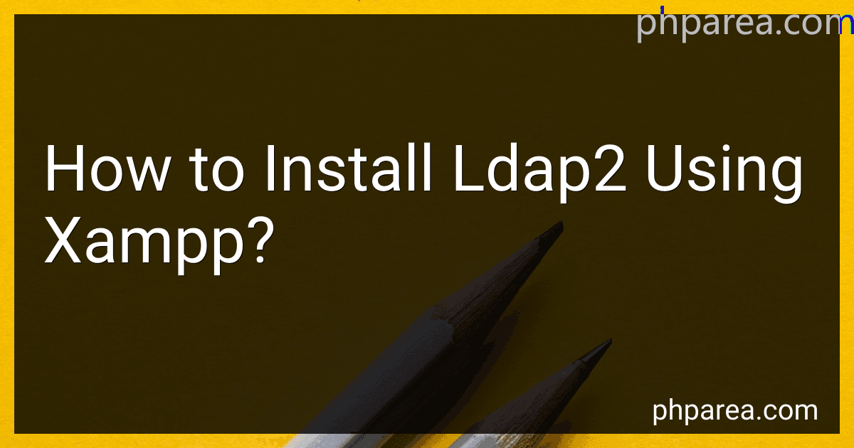 How to Install Ldap2 Using Xampp? image
