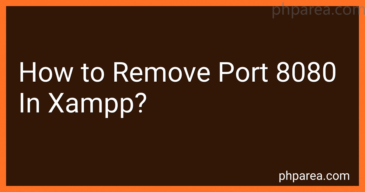 How to Remove Port 8080 In Xampp? image
