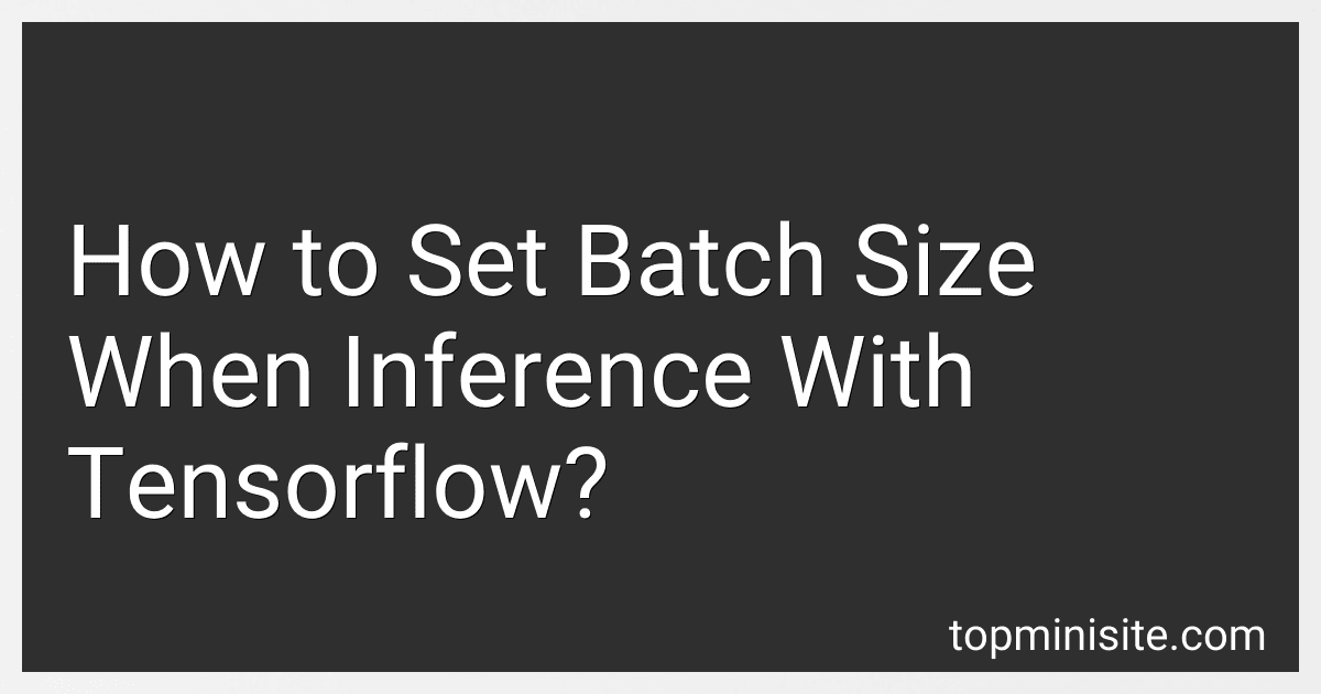 How to Set Batch Size When Inference With Tensorflow? image